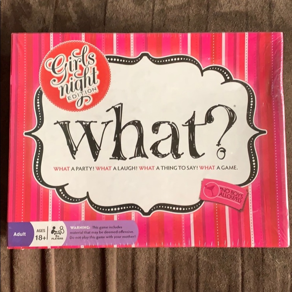 What Girls Night Edition Adult Party Game
